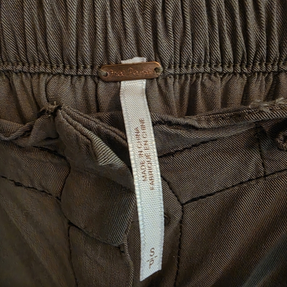 Free People Maxi Skirt in Army Green - Picture 4 of 4